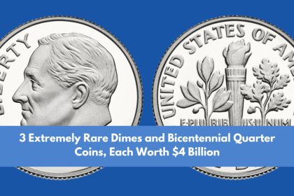 3 Extremely Rare Dimes and Bicentennial Quarter Coins, Each Worth $4 Billion