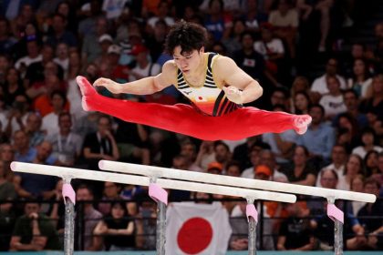 Japan's Shinnosuke Oka Wins Men's All-Around Gymnastics Gold