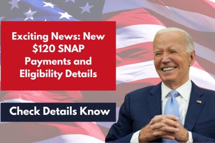 Exciting News: New $120 SNAP Payments and Eligibility Details