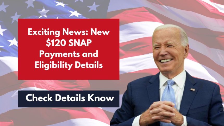 Exciting News: New $120 SNAP Payments and Eligibility Details