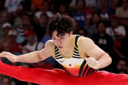 Japan's Shinnosuke Oka Wins Men's All-Around Gymnastics Gold